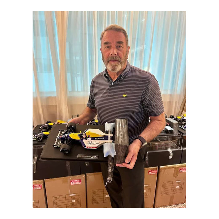 GP Replicas 1/12 1992 Williams FW14B signed Mansell