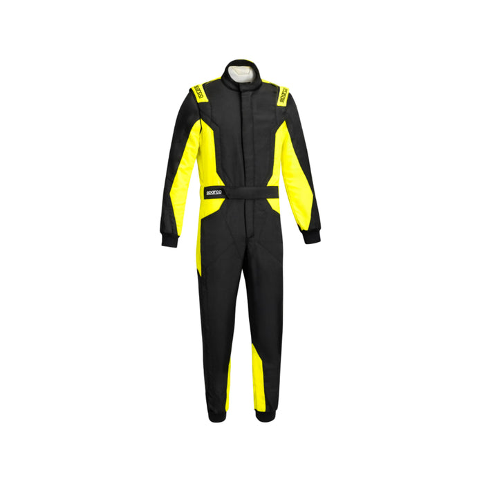 Sparco Sprint Advanced Racesuit Black Fluo Yellow