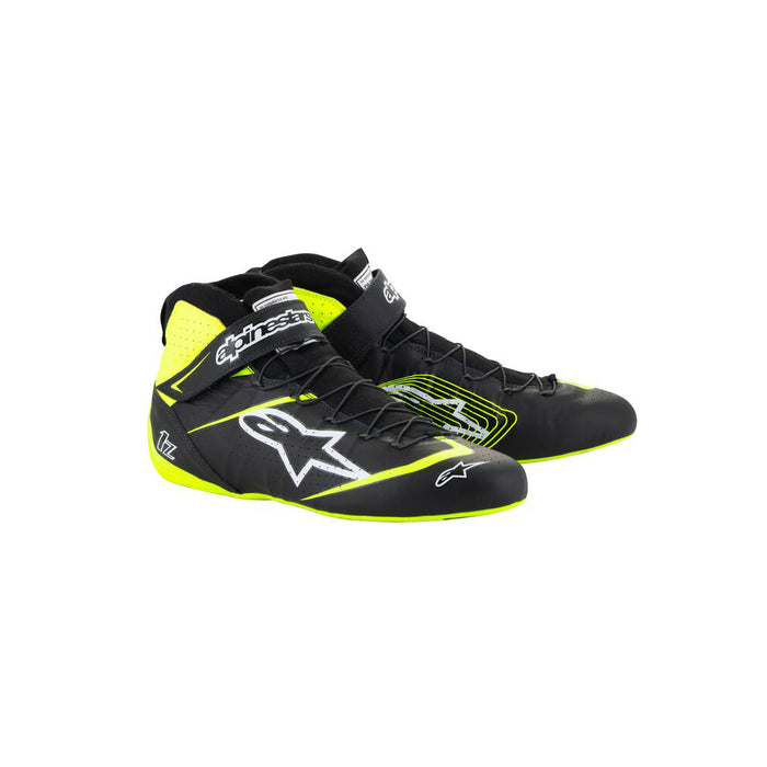 Alpinestars Tech 1Z Race Shoe Black Yellow Fluo