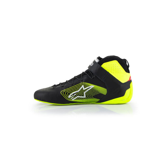 Alpinestars Tech 1Z Race Shoe Black Yellow Fluo