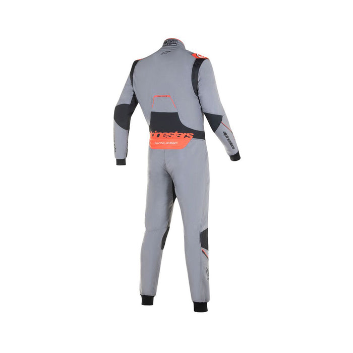 Alpinestars Hypertech V3 Racesuit Grey Black Fluo Red