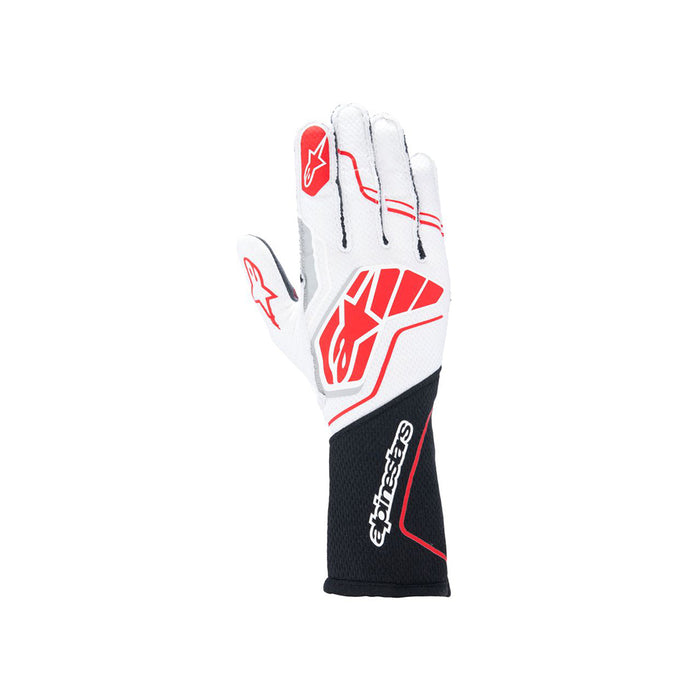 Alpinestars Tech 1 ZX V4 Glove White Red