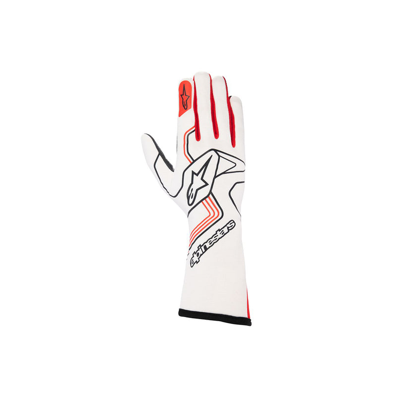 Alpinestars Tech 1 Race V3 Glove White Red