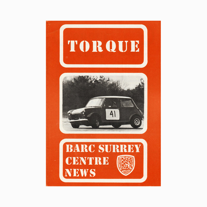 Torque BARC Surrey Centre News Dec 1974 - Jan 1976