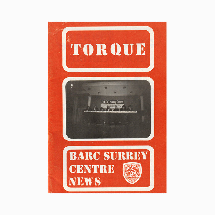 Torque BARC Surrey Centre News Dec 1974 - Jan 1976