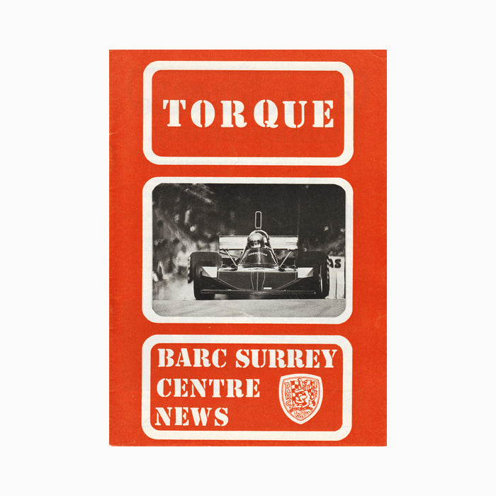 Torque BARC Surrey Centre News Dec 1974 - Jan 1976