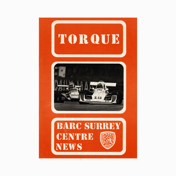 Torque BARC Surrey Centre News Dec 1974 - Jan 1976