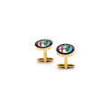 Cufflinks - Gold Alfa Romeo Badges