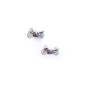 Cufflinks - Silver Motorbikes