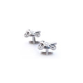 Cufflinks - Silver Motorbikes