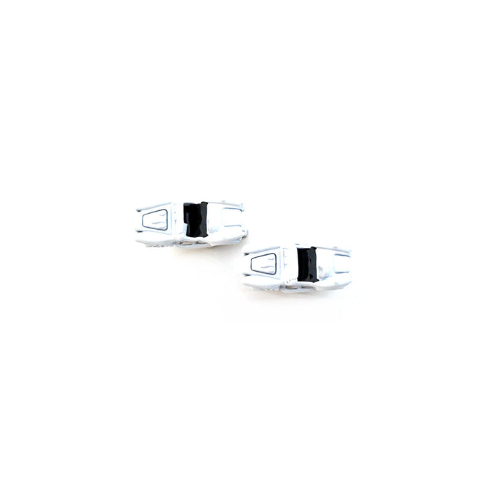 Cufflinks - White Cobras