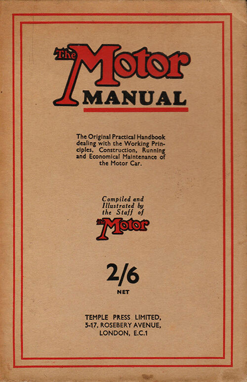 The Motor Manual 29th Edition