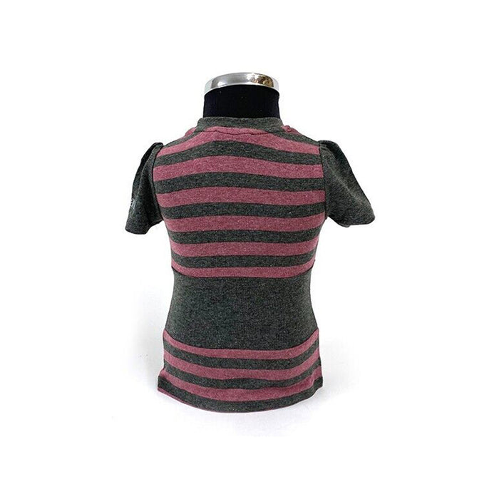 Ferrari Kids Horse Striped T-Shirt