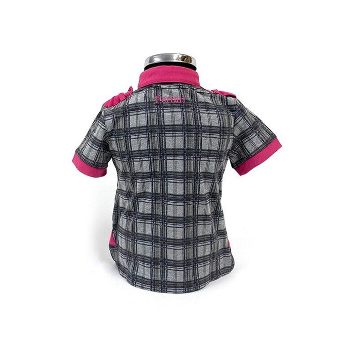 Ferrari Kids Tartan Horse Polo