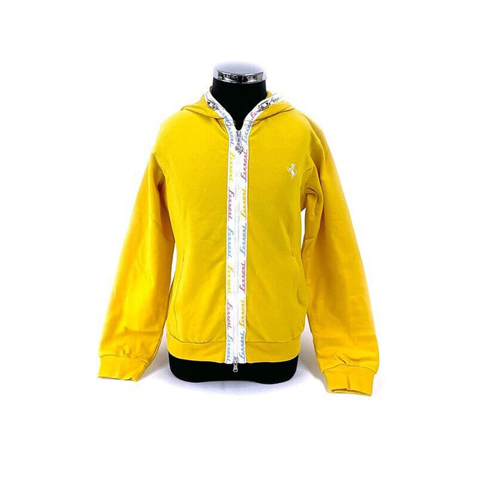 Ferrari Kids Hooded Sweatshirt Yellow