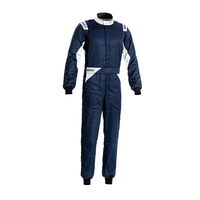 Sparco Sprint V2 Racesuit Navy Blue White