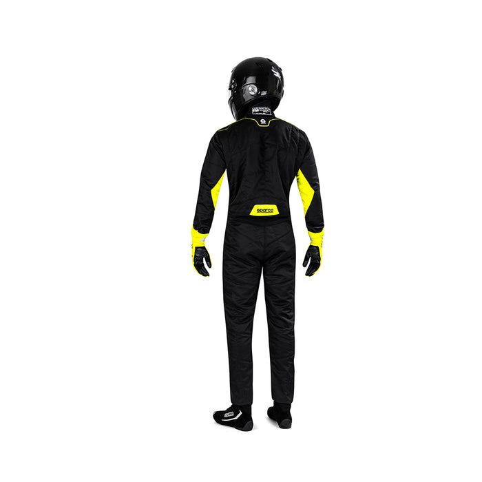 Sparco Sprint V2 Racesuit Black Yellow