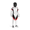 Sparco Victory Racesuit White Black Red