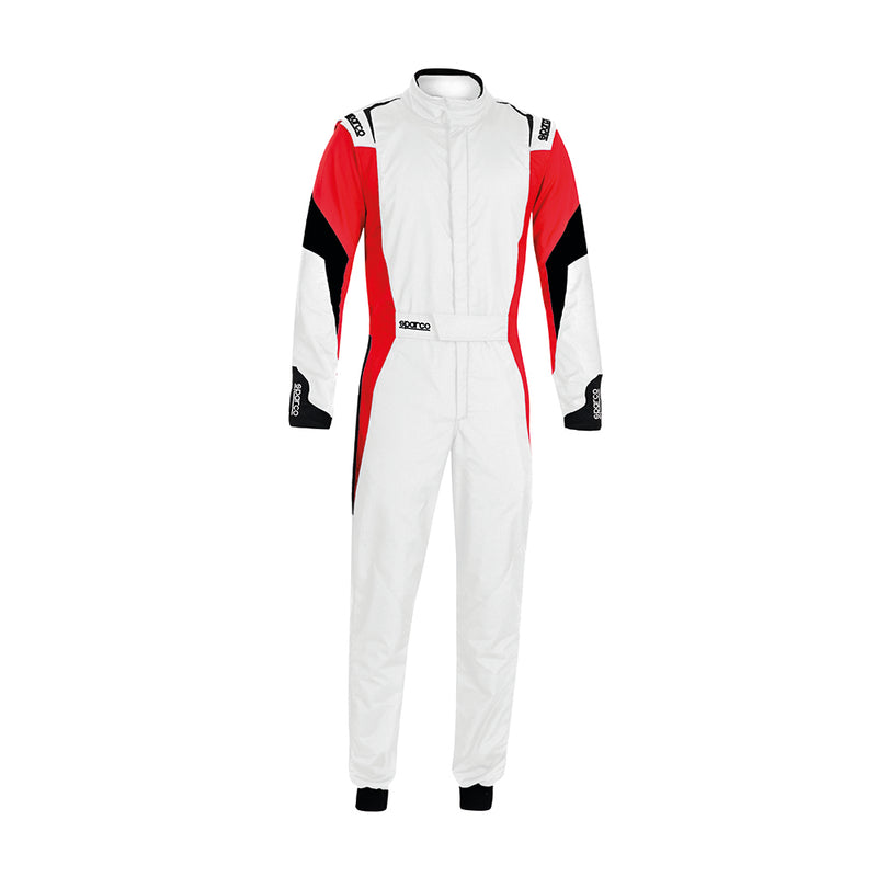 Sparco Competition Racesuit White Red Black