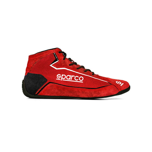 Sparco Slalom Plus Race Shoe Red Suede