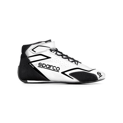 Sparco Skid Race Shoe White Black