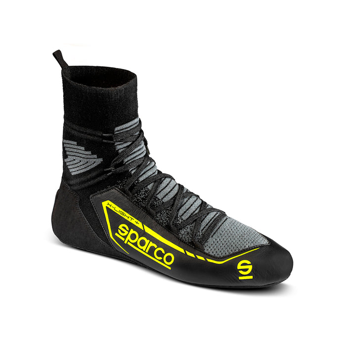 Sparco X-Light Plus Race Shoe Black Yellow