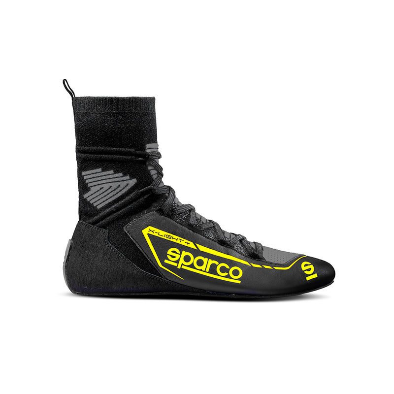 Sparco X-Light Plus Race Shoe Black Yellow