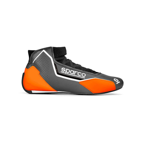 Sparco X-Light Race Shoe Grey Orange