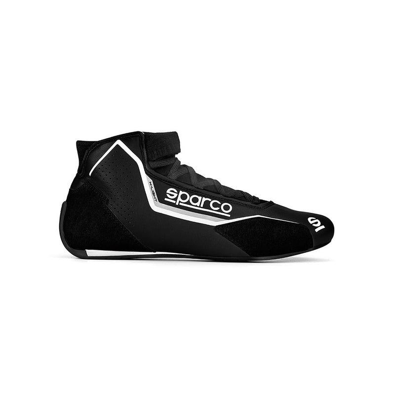 Sparco X-Light Race Shoe Black White