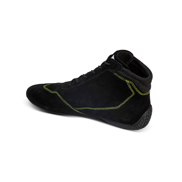 Sparco Slalom Race Shoe Black Yellow