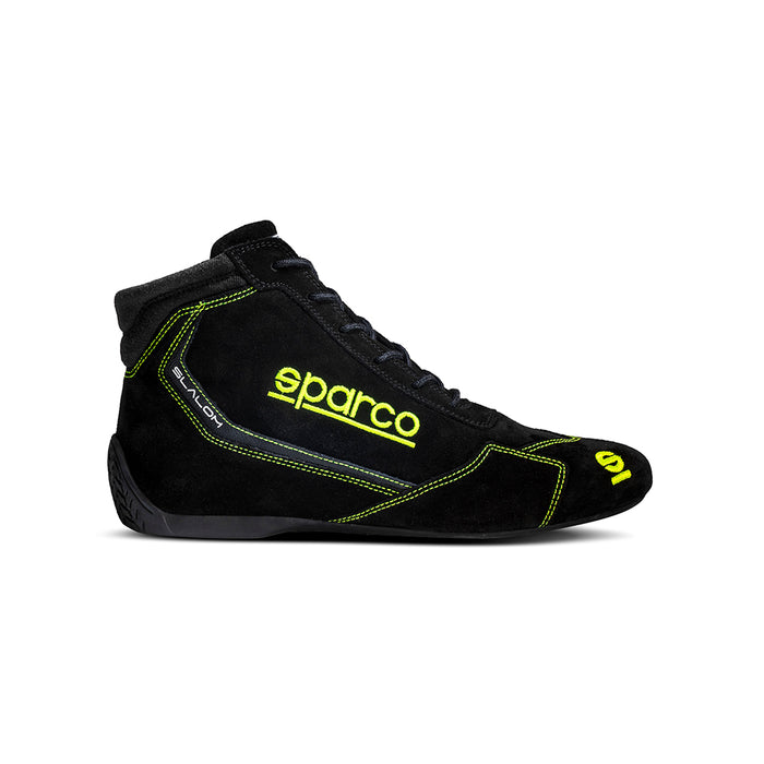 Sparco Slalom Race Shoe Black Yellow