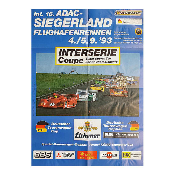 Siegerland Interserie 1993 Race Poster