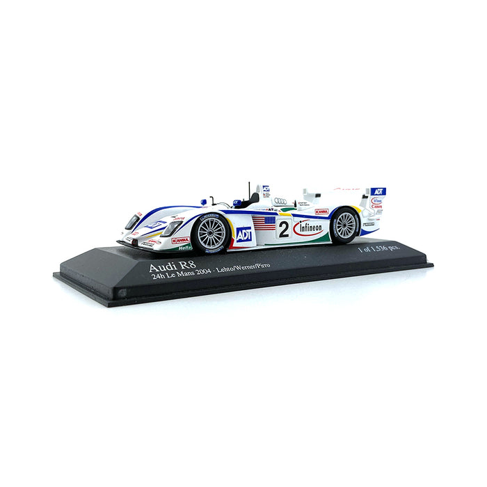 Minichamps 1/43 2004 Audi R8 #2 Le Mans 400041302