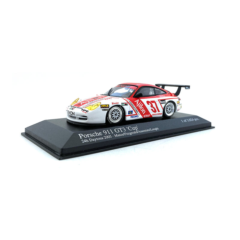 Minichamps 1/43 2005 Porsche 911 GT3 Cup #37 Daytona 400056237
