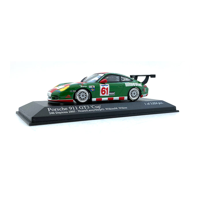 Minichamps 1/43 2005 Porsche 911 GT3 Cup #61 Daytona 400056261