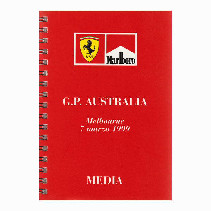 1999 Ferrari Grand Prix Media Book