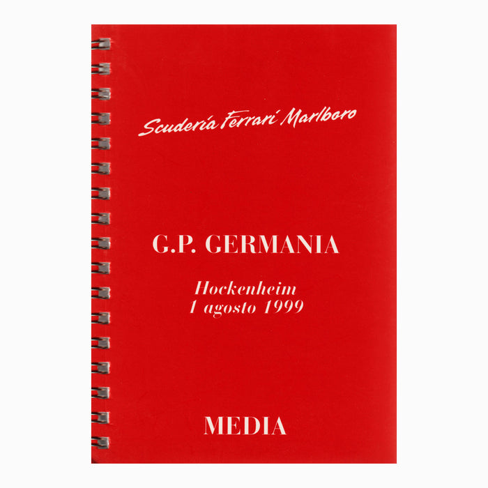 1999 Ferrari Grand Prix Media Book