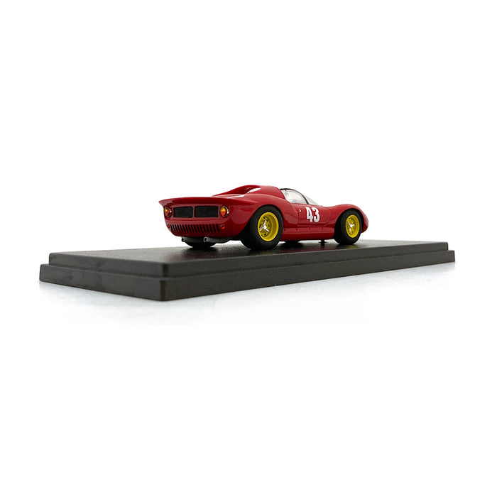 Bespoke Model 1/43 Ferrari 206 S #43 Red BES365