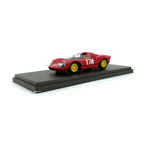 Bespoke Model 1/43 Ferrari 206 S #174 Red BES413