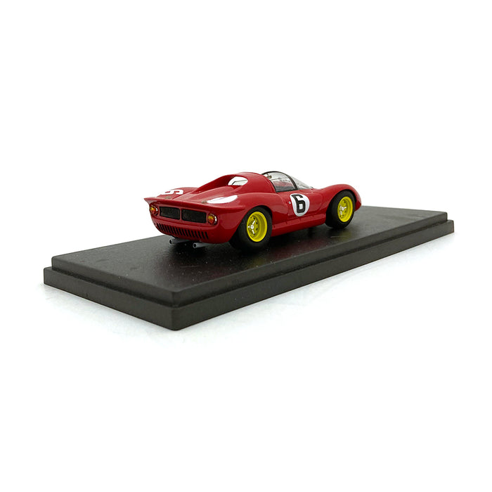 Bespoke Model 1/43 Ferrari 206 S #6 Red BES429