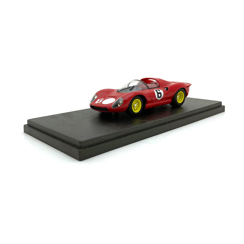 Bespoke Model 1/43 Ferrari 206 S #6 Red BES429