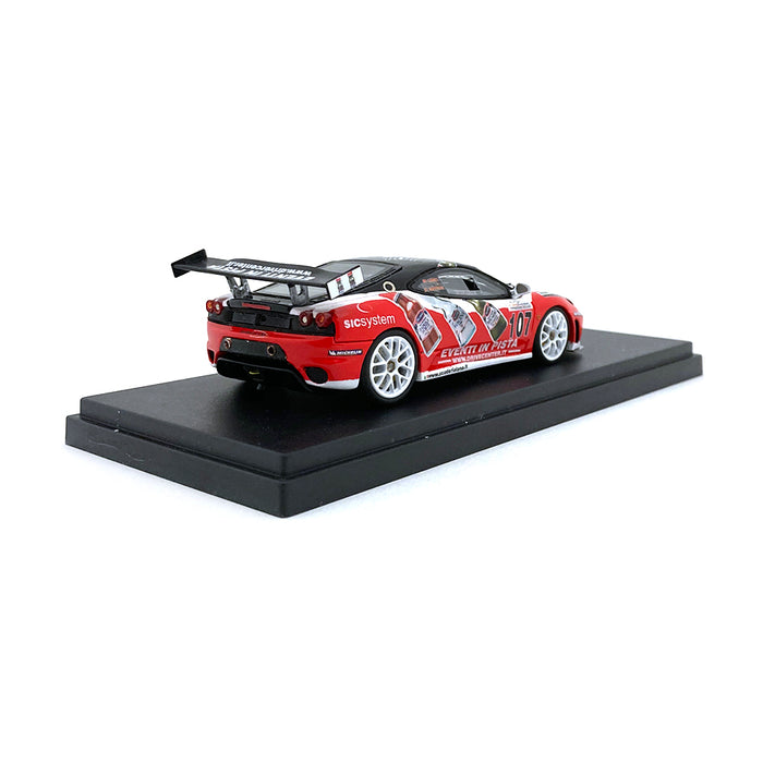 Bespoke Model 1/43 Ferrari F430 #107 Red & Black BES882