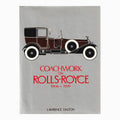Book - Coachwork on Rolls Royce by Dalton First Edition 1975