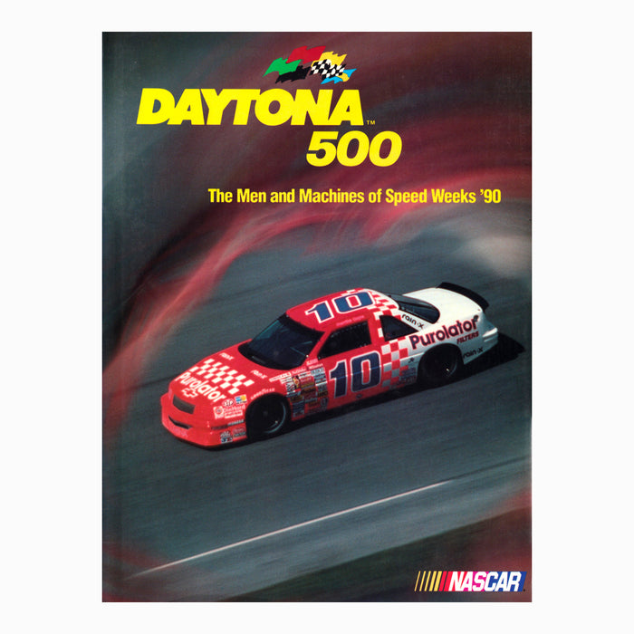 Daytona 500 Book The Men and Machines of Speed Weeks '90