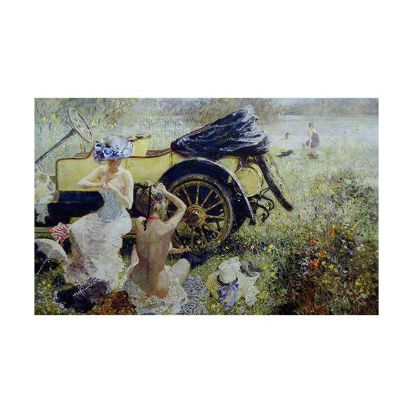 Dexter Brown - Bathing Party with 1912 Renault