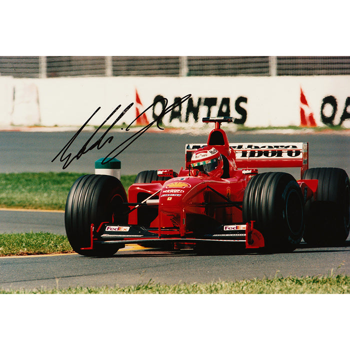 Signed Photograph - Eddie Irvine