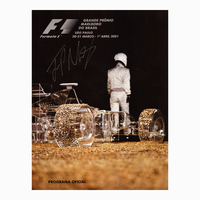 Programme - 2001 Brazilian Grand Prix Signed