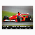 Programme - 2001 Brazilian Grand Prix Signed