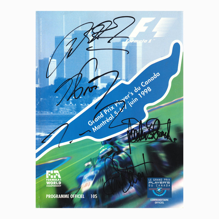 Programme - 1998 Canadian Grand Prix Signed