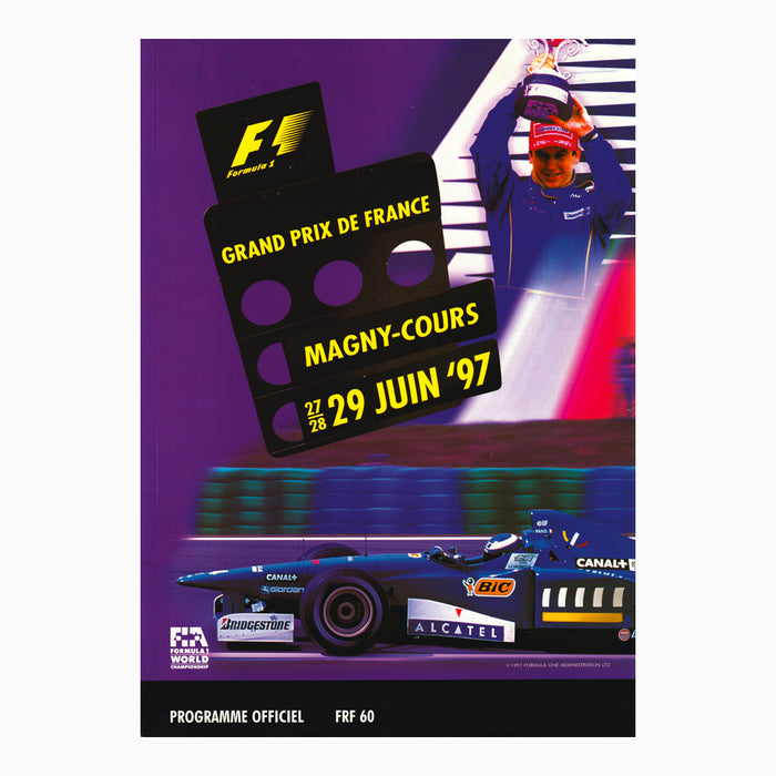 Programme - 1997 French Grand Prix